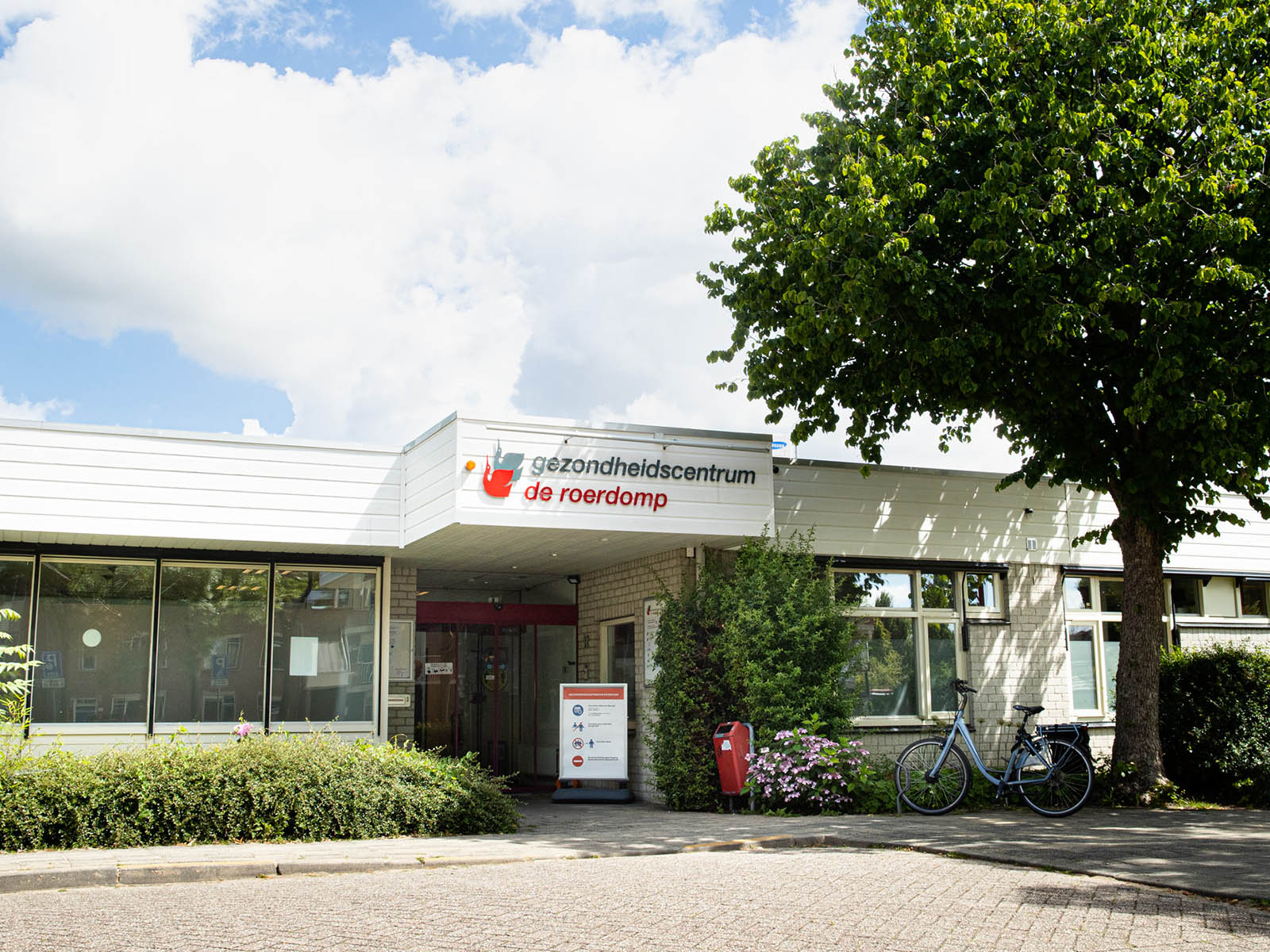Fysio ingang roerdomp